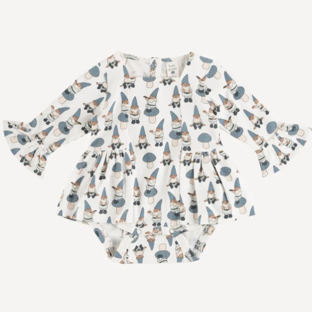 NWT Kate Quinn LONG BELL SLEEVE BALLERINA BUBBLE | BLUE GNOMES